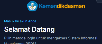 Ruang Sumber Daya Manusia (RSDM)